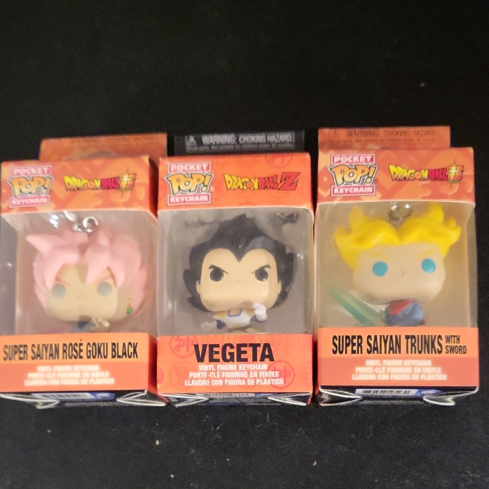 Funko Dragon Ball Z Pocket Pop! Keychain Trio